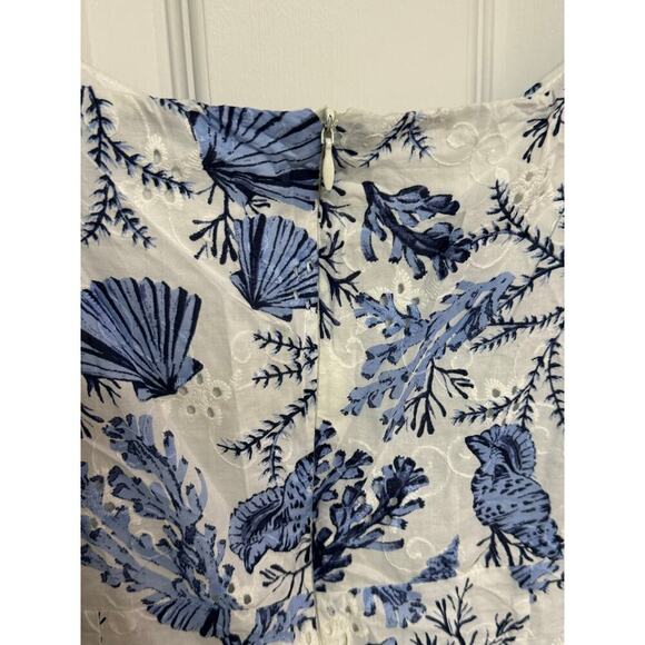 Ela seashell and floral dress sz 8 - Picture 6 of 7